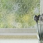 About Time privacy window film by Odhams Press