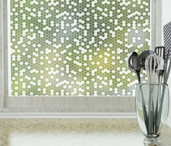 honeycomb frosted window film for privacy by odhams press